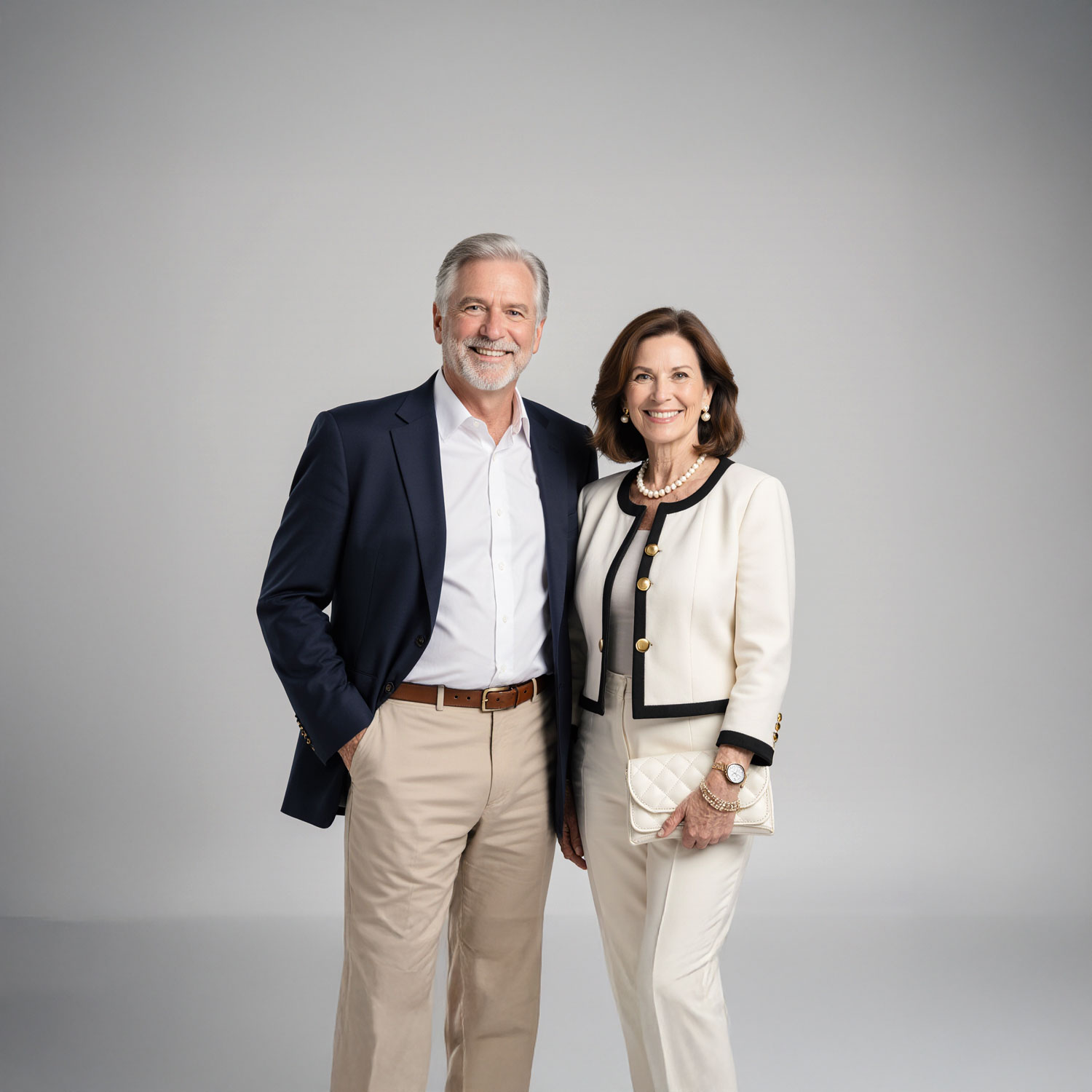 Elegant couple symbolizing premium dry cleaning services in Harbor Beach, Fort Lauderdale